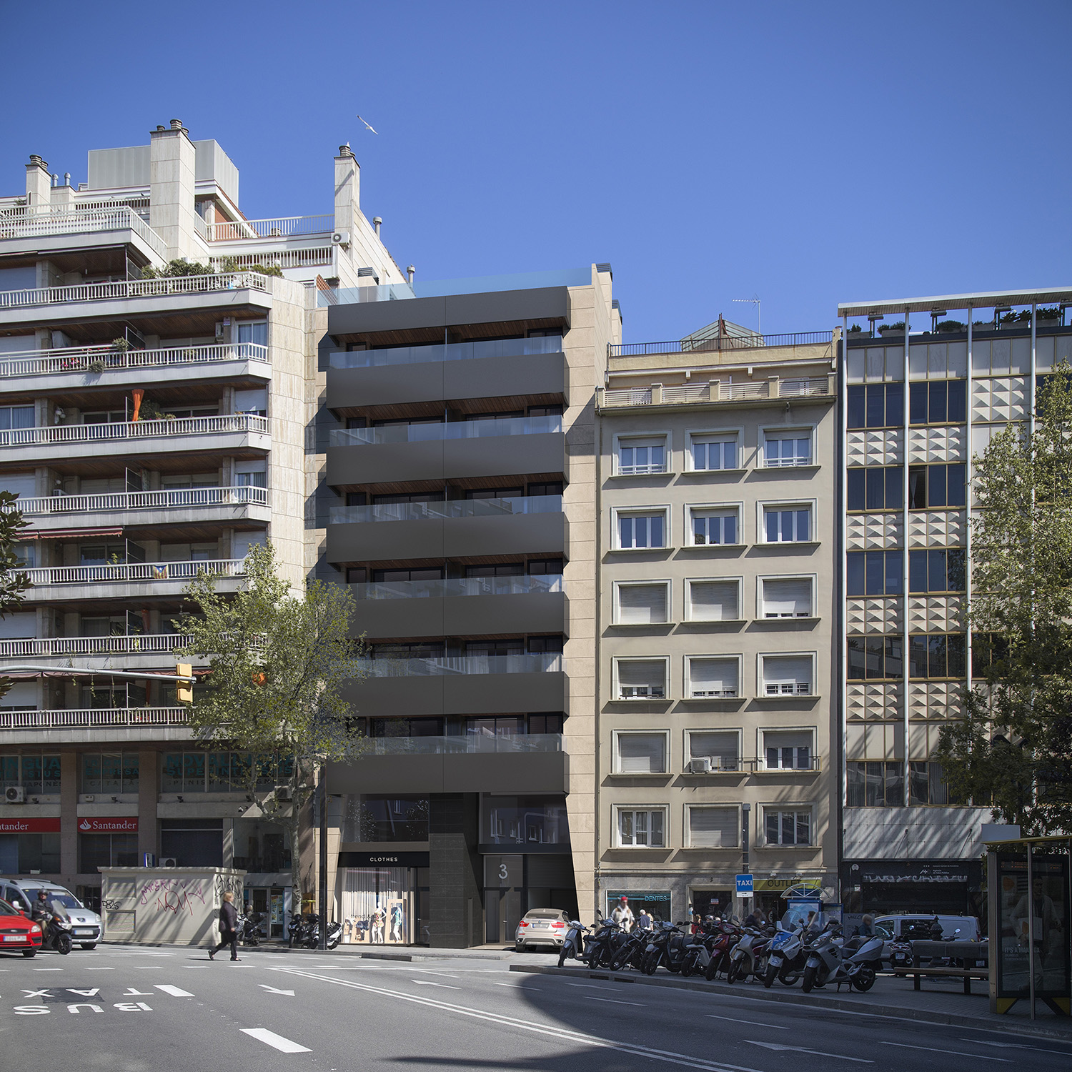 Edificio Lesseps — Propuesta